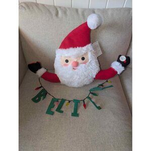 Light up Santa sign with movement and voice target 2022 NWT